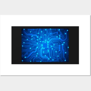 Light circuit Posters and Art